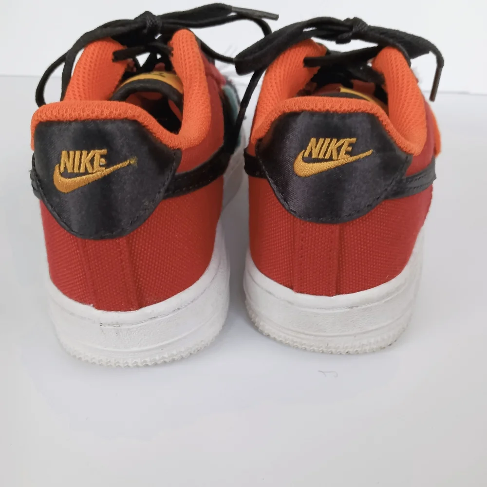 Nike Force 1 LV8 PS CNY Lion Dance Red Kids Sneakers DQ5071-601 - Size 1 Youth